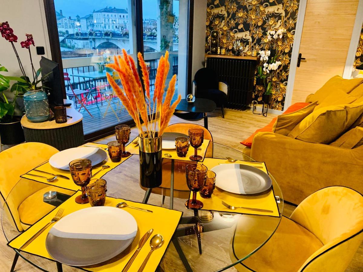 "Au Fil De La Charente" - Coeur De Saintes - Wifi Clim - Classe 4 Etoiles - 4 Pers Extérieur photo